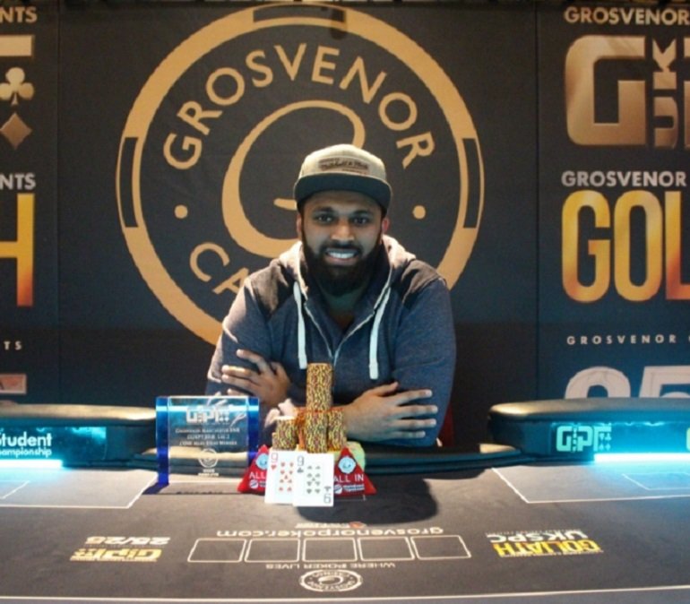 Adam Lulat wins 2018 GUKPT Manchester